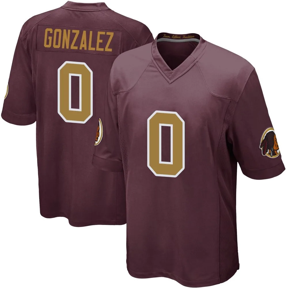 Youth Washington Commanders Zane Gonzalez Nike Burgundy Alternate Game Jersey Youth Washington Commanders Zane Gonzalez Nike Burgundy Alternate Game Jersey
